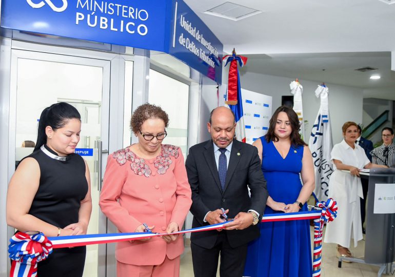 Inauguran en Malecón Center nueva oficina de Unidad de Investigación de Delitos Tributarios