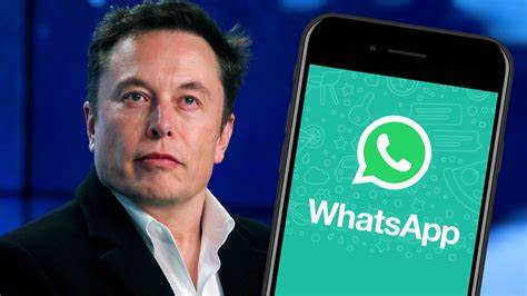 Musk aseguró que "no se puede confiar en WhatsApp" ante una denuncia de seguridad