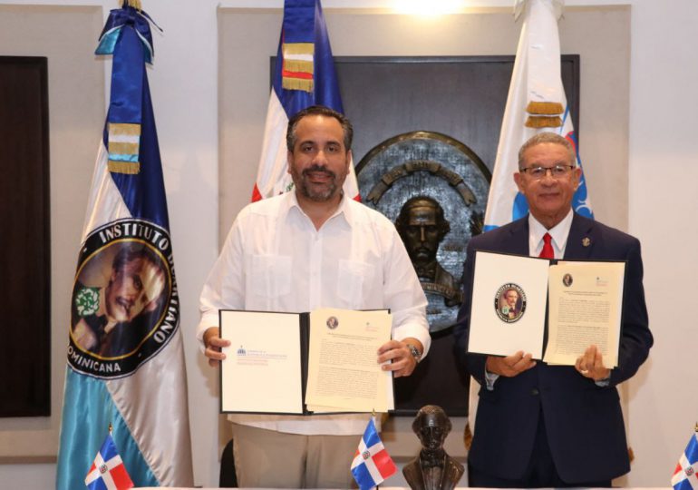 INEFI e Instituto Duartiano acuerdan fomentar el deporte y valores de Juan Pablo Duarte