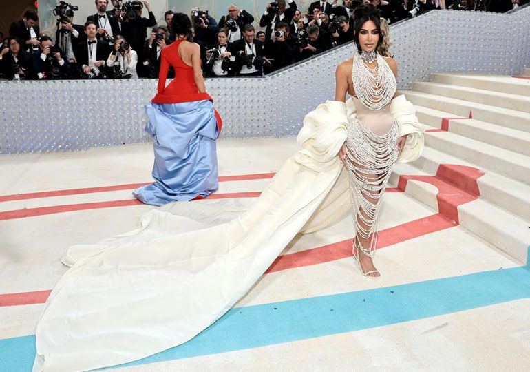 Galería | North West salva el vestido Met Gala de Kim Kardashian