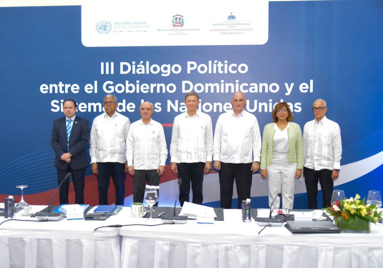 Gobierno dominicano y Sistema de Naciones Unidas avanzan en agenda por el desarrollo sostenible del país