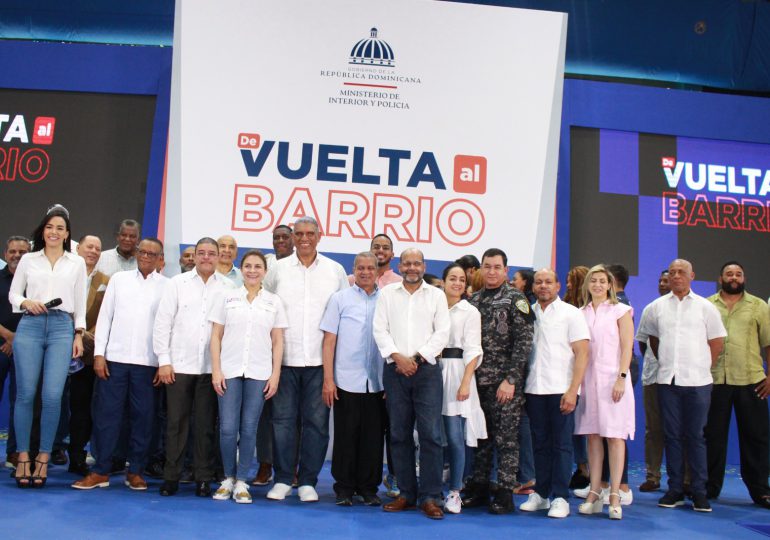 PN dice presente en lanzamiento del programa de gobierno "De vuelta al Barrio"