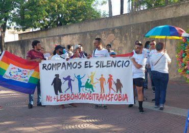 Diversidad Dominicana realiza marcha contra la lesbofobia, homofobia, bifobia y transfobia