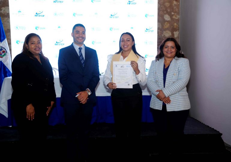 INFOTEP, Ministerio de Salud y PMA certifican profesionales en nutrición y alimentación