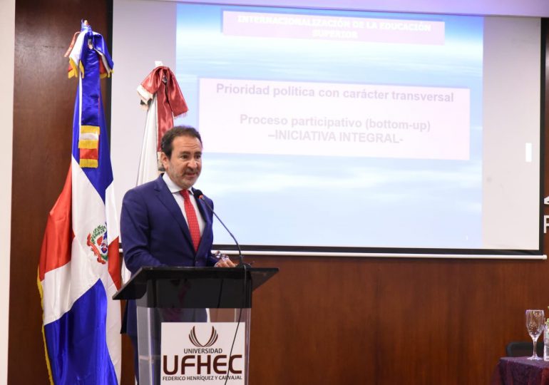 UFHEC y Universidad Granada de España proponen soluciones a internacionalización de la educación superior de RD