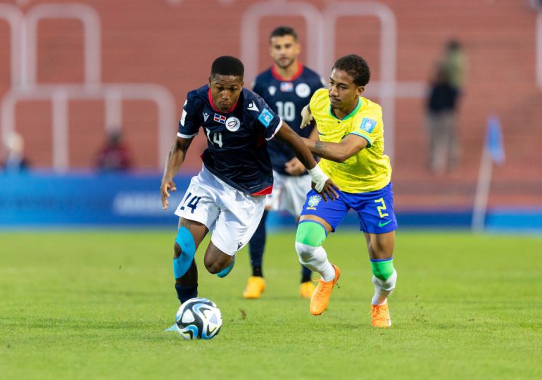 RD recibe goleada de Brasil 6-0 en Mundial Sub-20