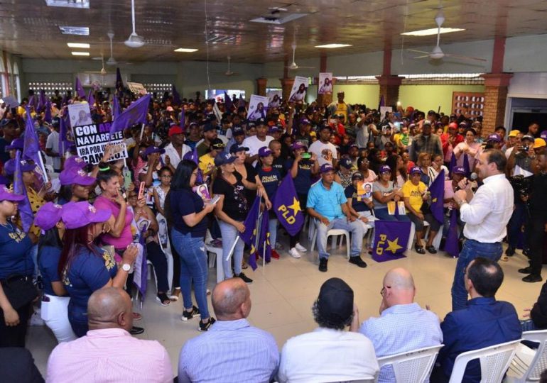 Abel Martínez en Navarrete asegura candidaturas de alcaldes no serán sacrificadas