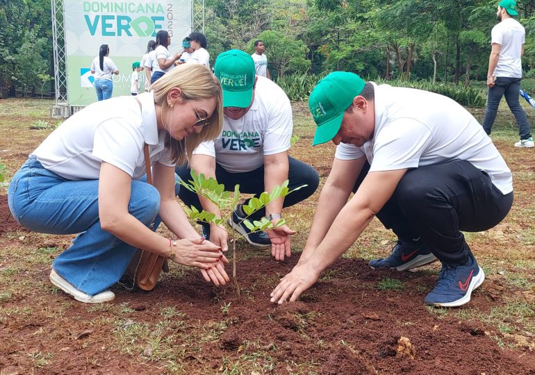 Dominicana de Seguros realiza jornada de reforestación