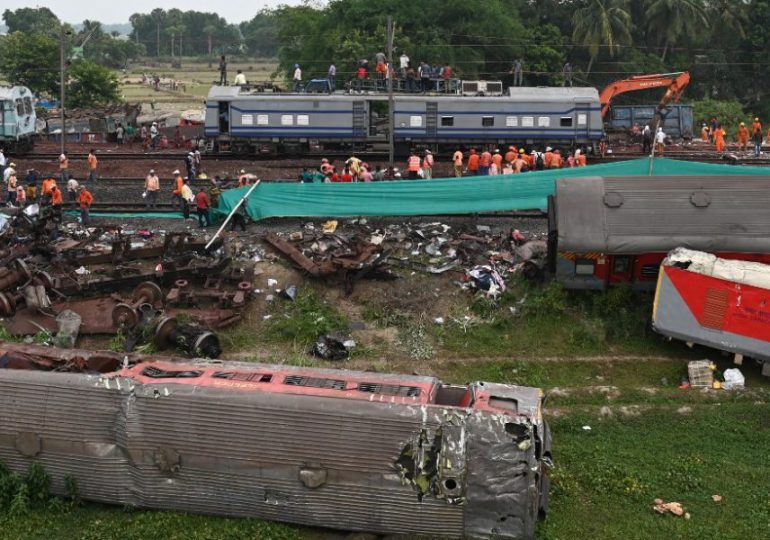 Identificados los "responsables" y la causa del accidente ferroviario en India