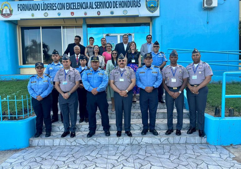 Cuerpos policiales de República Dominicana y Honduras fortalecen relaciones y cooperación internacional