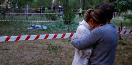 Tres muertos, incluido un niño, en ataque aéreo ruso sobre capital ucraniana