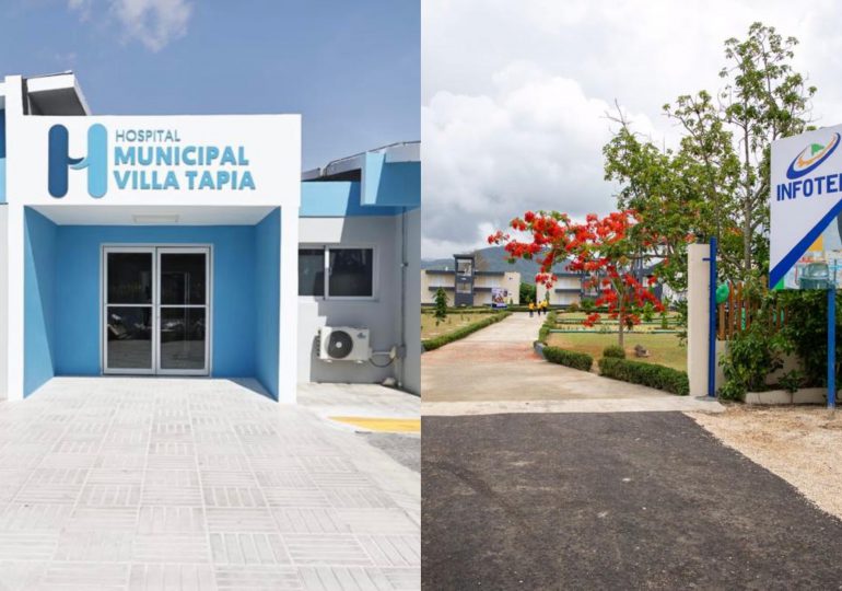 VIDEO | Luis Abinader entrega remozado Hospital de Villa Tapia e inaugura sede INFOTEP con capacitaciones en el área turística