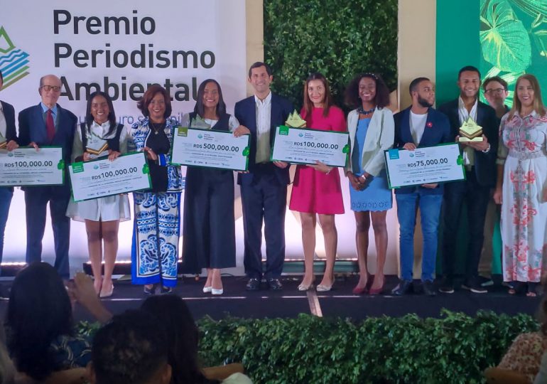 Cinco periodistas ganan "Premio Periodismo Ambiental"