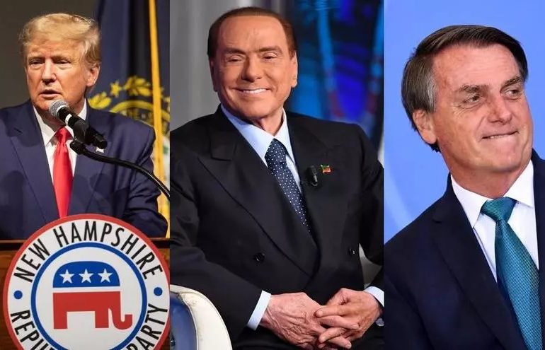 Berlusconi, el primer populista que allanó el camino de Trump y Bolsonaro