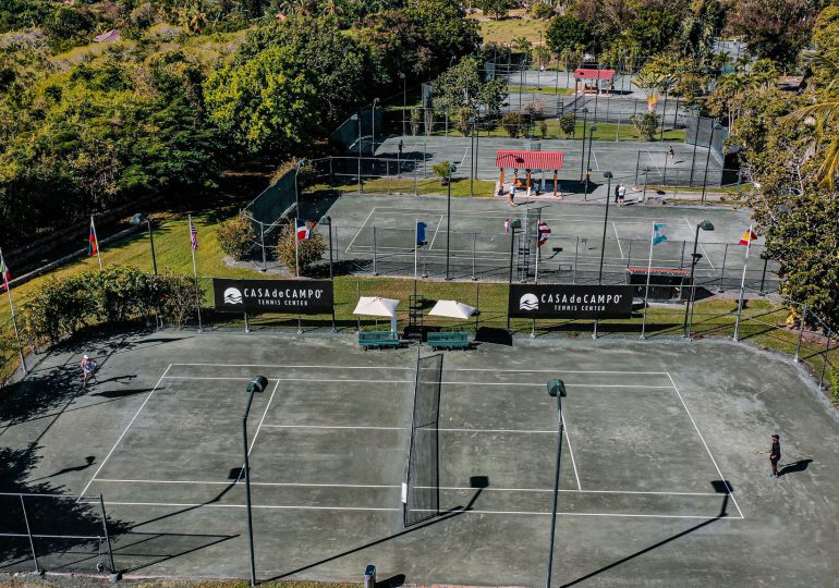 Anuncian celebración del XLIII Torneo Internacional de Tenis Copa Casa de Campo