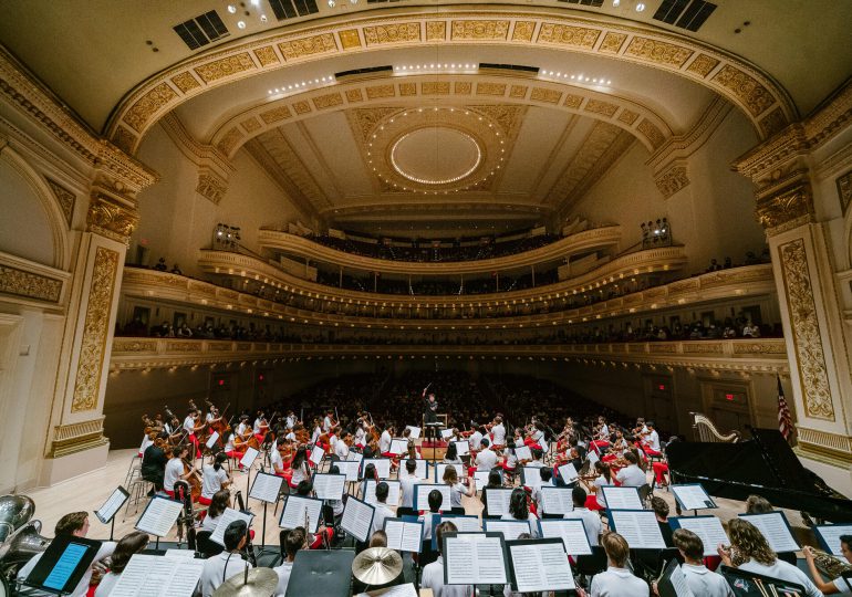 Orquesta Juvenil del Carnegie Hall, NY02, se presentará en la República Dominicana