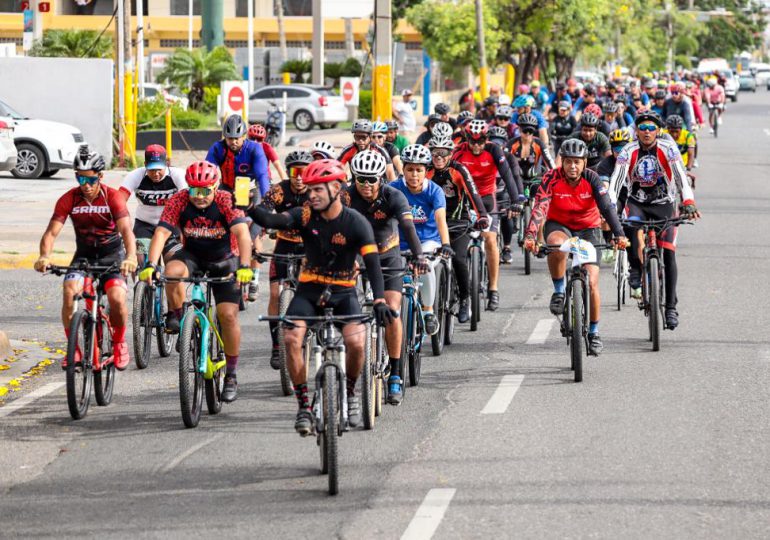 El Gran Santo Domingo se mueve en pedales por el Día Mundial de la Bici