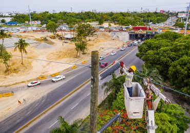 ETED desvía línea para facilitar trabajos de ampliación Autopista Duarte 