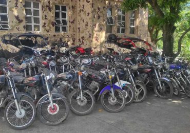 CESFronT recupera 112 motocicletas robadas y usadas para otros fines