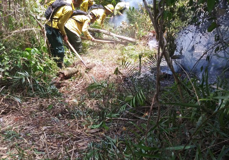 Medio Ambiente moviliza unos 20 bomberos forestales para sofocar incendio en Cabo Cabrón