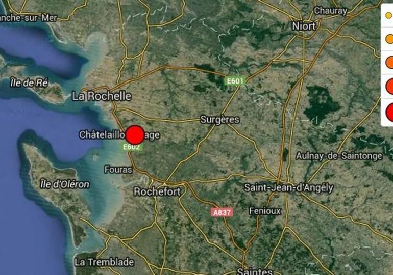 Potente sismo en el oeste de Francia, sin víctimas