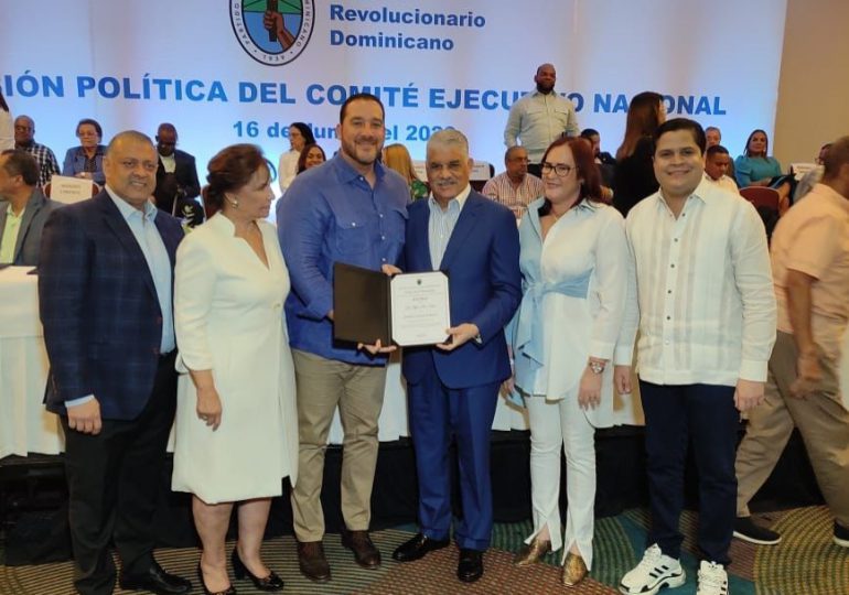 Joel Díaz es electo como presidente del PRD en el Distrito Nacional