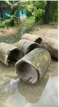 VIDEO | Residentes de La Pared de Haina claman por el drenaje de una cañada