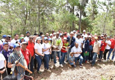 Ministerio de Trabajo participa en "Plan Nacional de Reforestación"