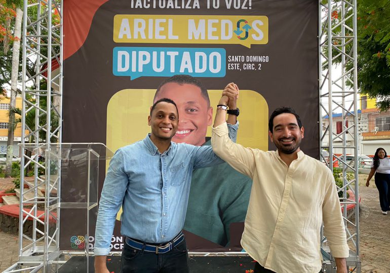 Ariel Medos lanza candidatura a diputado por Opción Democrática