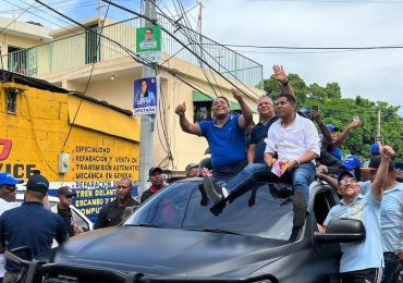 Video| Alcalde José Andujar demuestra su fortaleza en Santo Domingo Oeste