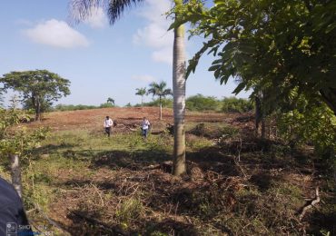 IAD y autoridades realizan levantamiento en terrenos para asentar “peregrinos de El Seibo”