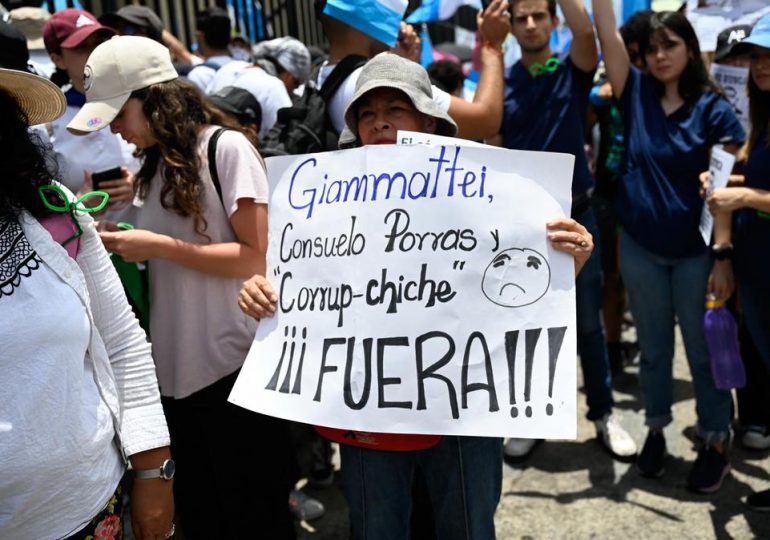 Protestas en Guatemala exigen "elecciones libres"