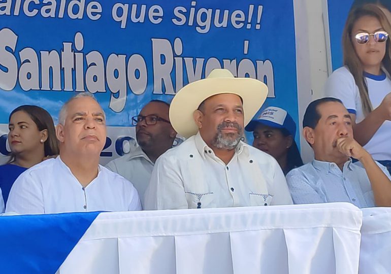 En Dajabón alcalde Santiago Riverón encabeza acto en busca de 4 años más
