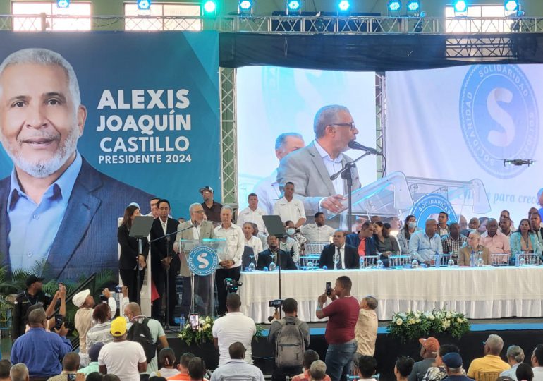 Alexis Joaquín Castillo busca presidencia del país