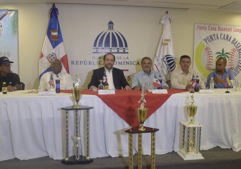 Celebrarán torneo internacional de béisbol en Punta Cana