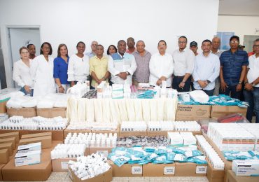 Gabinete de Política Social entrega de 33 millones de pesos en medicamentos a hospitales de Hato Mayor