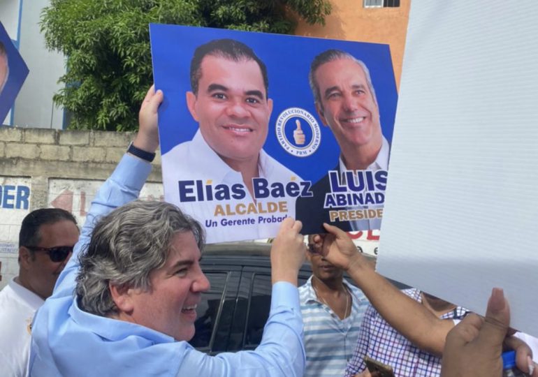 Diputado Miguel Bogaert respalda precandidatura Elías Báez a la alcaldía SDO