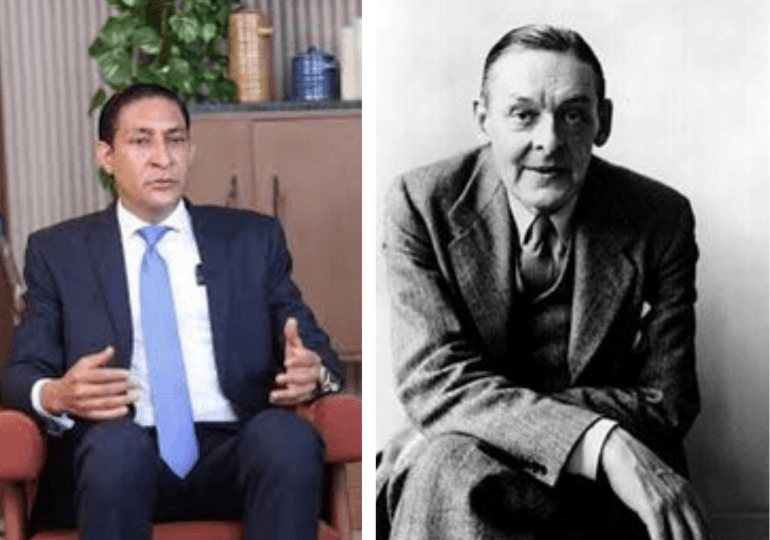 T.S. Eliot e Iván Gatón