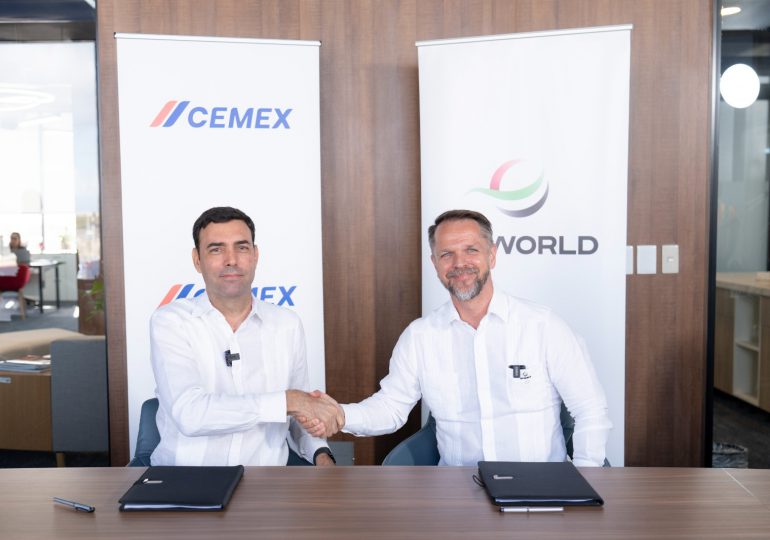 DP World Dominicana y Cemex Dominicana acuerdan convertir residuos de neumáticos en materia prima energética