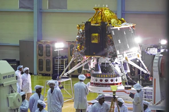 Misión de aterrizaje lunar "Chandrayaan 3"