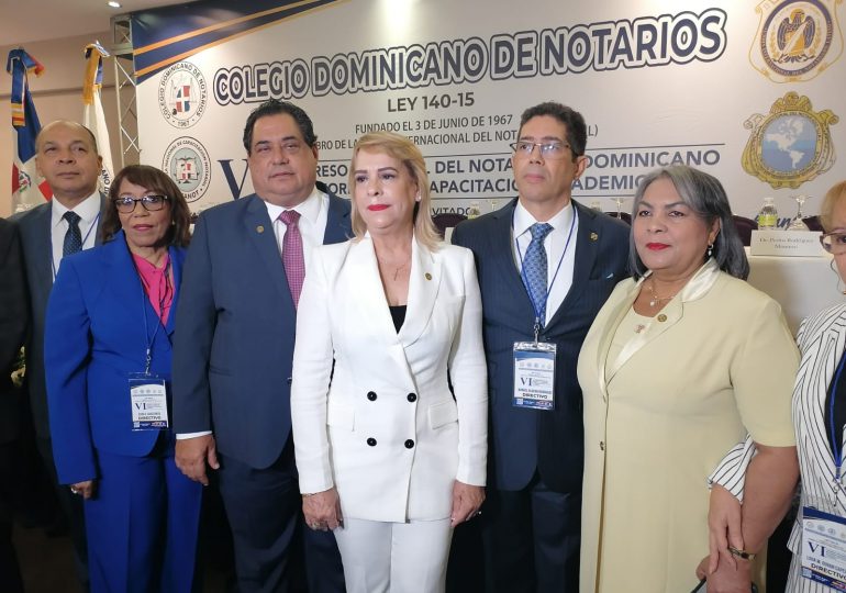 Inauguran VI Congreso Nacional del notariado dominicano