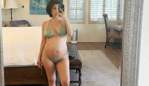 Kourtney Kardashian y su pancita se roban todas las miradas ¡el bikini más hot en Hawái!