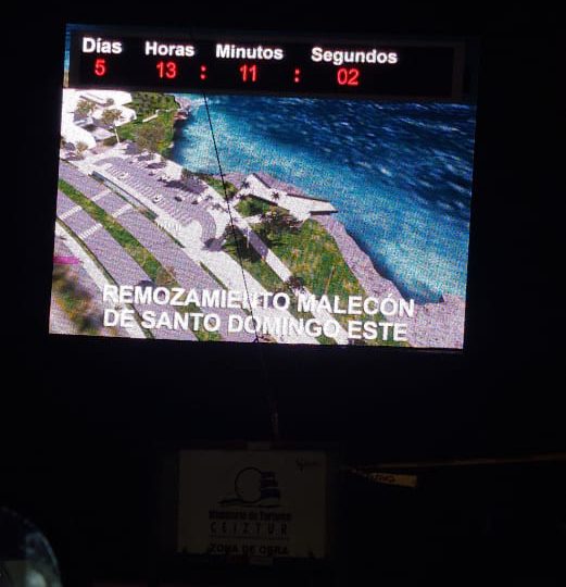 Inicia conteo regresivo para inaugurar Malecón Santo Domingo Este