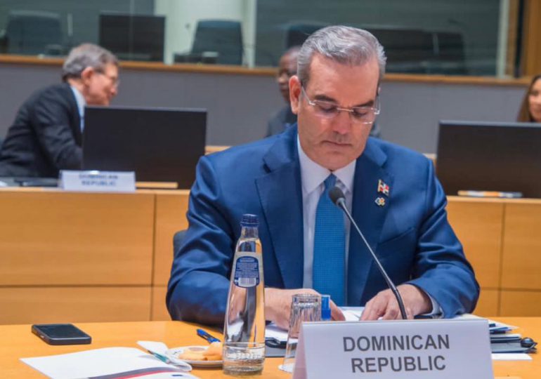 VIDEO | Presidente Abinader inicia jornada de este en Bruselas con reunión entre líderes europeos y del Caribe