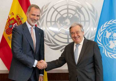 El rey Felipe VI se reúne con el jefe de la ONU en Nueva York