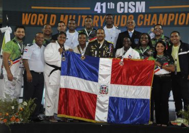 En 41 Mundial de Judo Militar dominicanos ganan medalla de oro y plata
