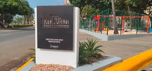 VIDEO | Alcaldía del Distrito Nacional inaugura parque Villa Juana en homenaje a Leo Corporán