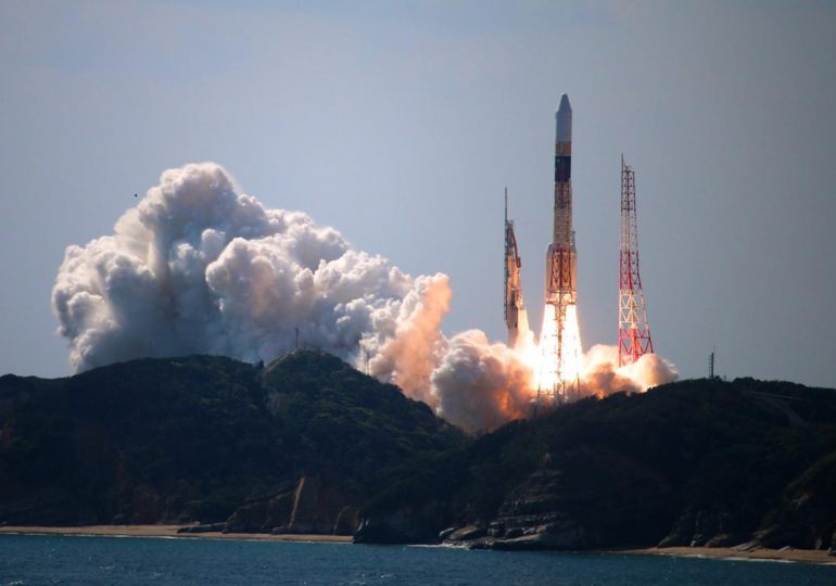 El motor de un cohete espacial japonés estalla durante una prueba