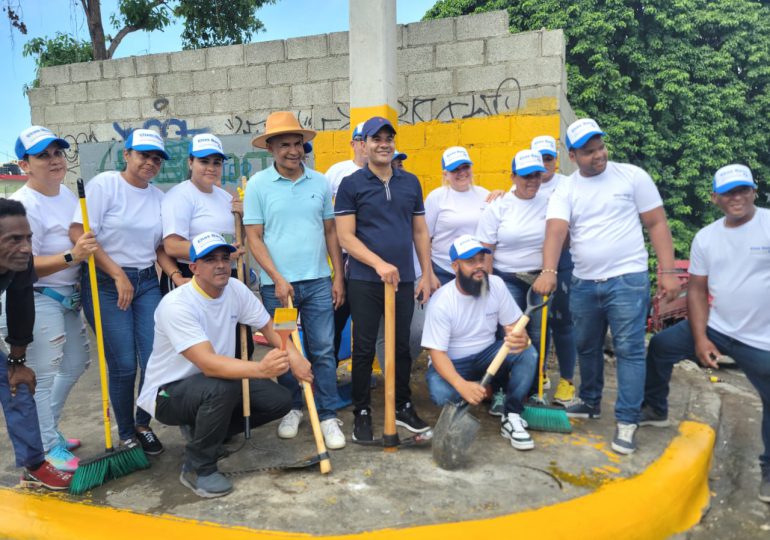 Elías Báez realiza jornada de limpieza en vías de SDO 