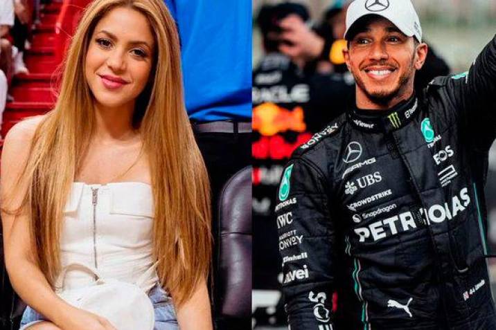 Destapan las citas de Shakira y Lewis Hamilton en Ibiza